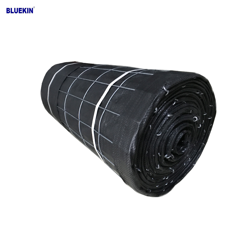 Wire Backed Silt Fence Fabric Roll, 100' Length x 36" Width, Black