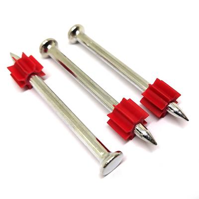 Shoot Nail Washer Drive Pins With Plastic Flute